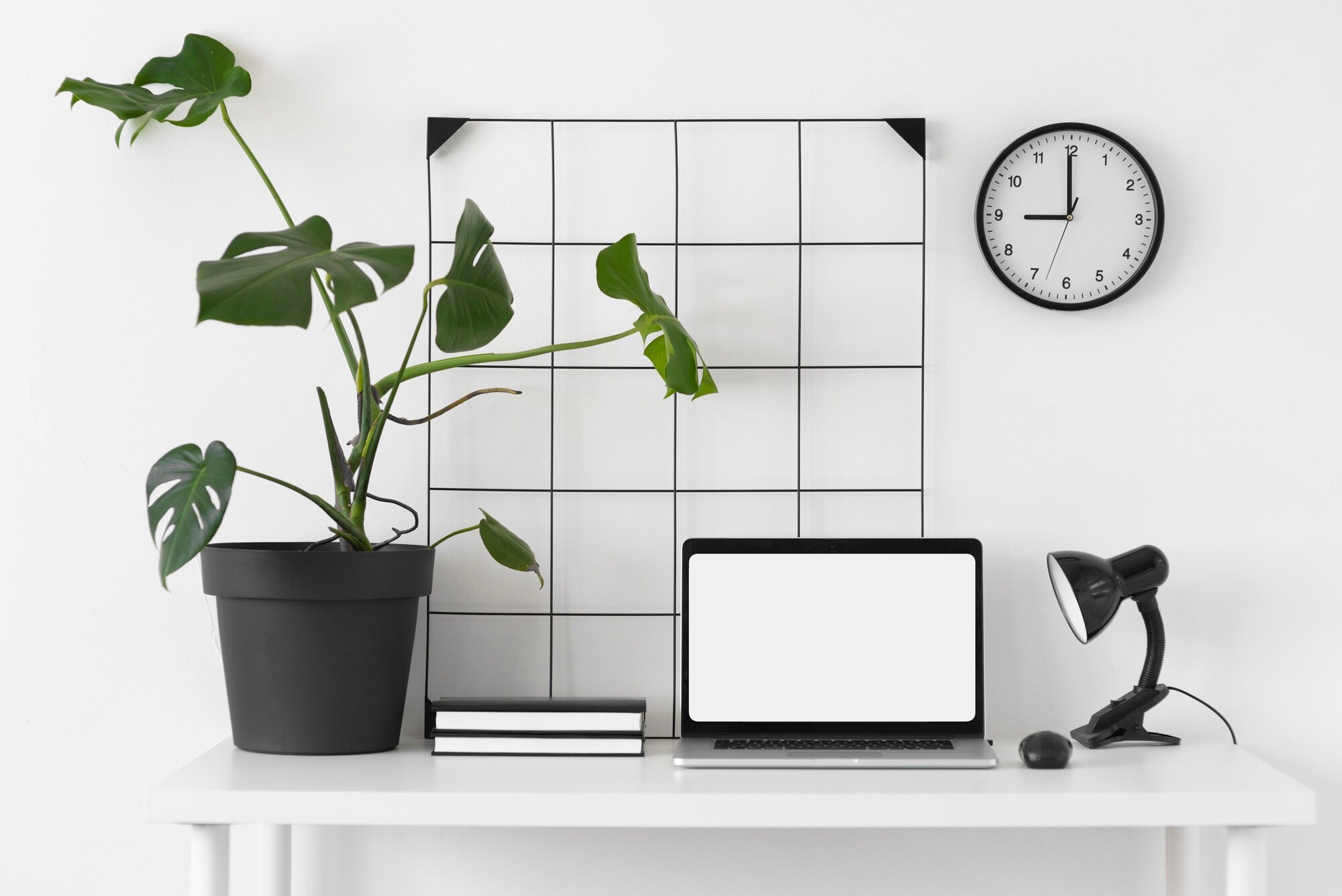 Espacio de trabajo minimalista